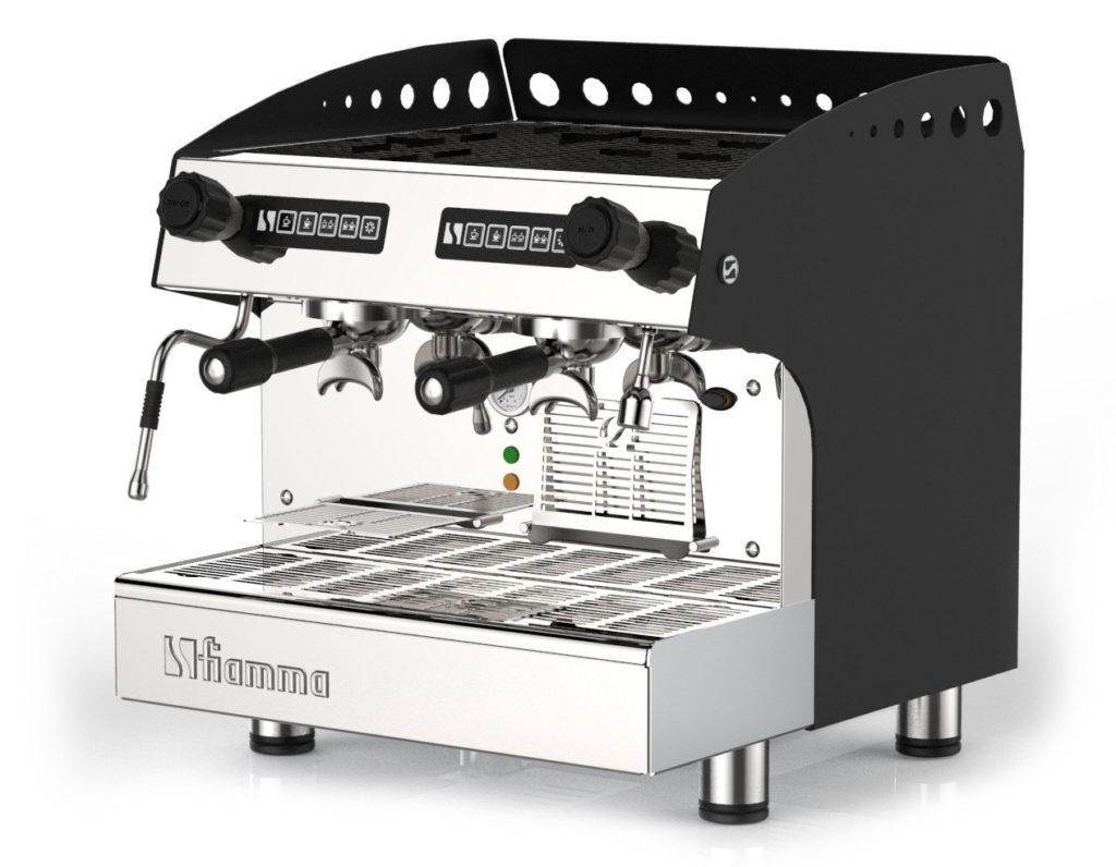 Fiamma Caravel 2 CV, 2 Group, Compact Espresso Machine VLO Commercial