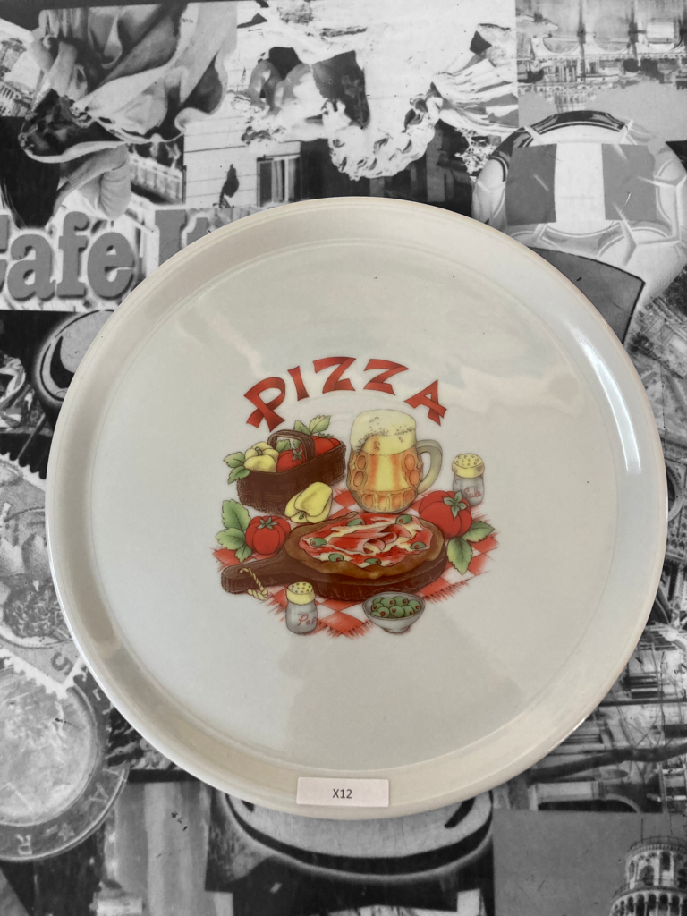 Saturnia Napoli Set 6 Piatti Pizza In Porcellana - 31 Cm, Bianco, Made In Italy - Foto 7